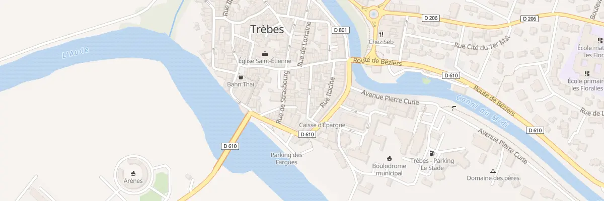 Plan du 1C Rue de l’Anguille à Trèbes