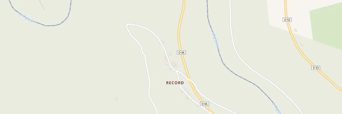 Plan du 5468 Record Hameau au Bez
