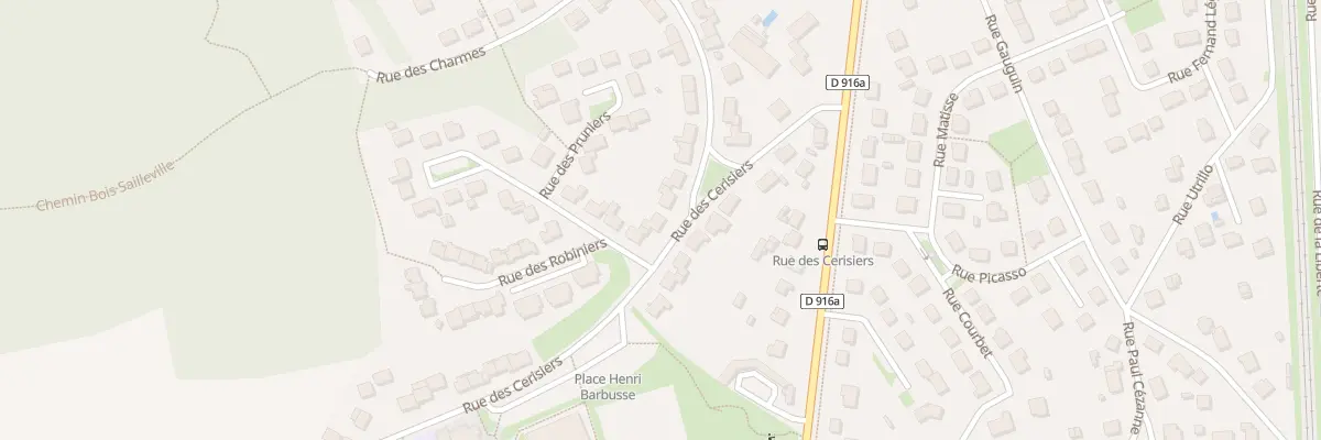 Plan du 162 Rue des Cerisiers à Laigneville