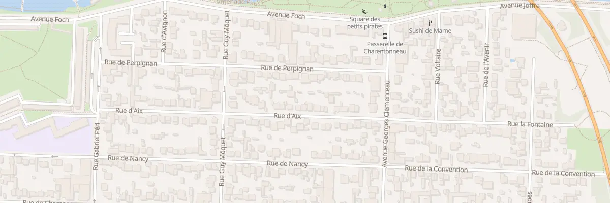 Plan du 47 Rue d’Aix à Maisons-Alfort