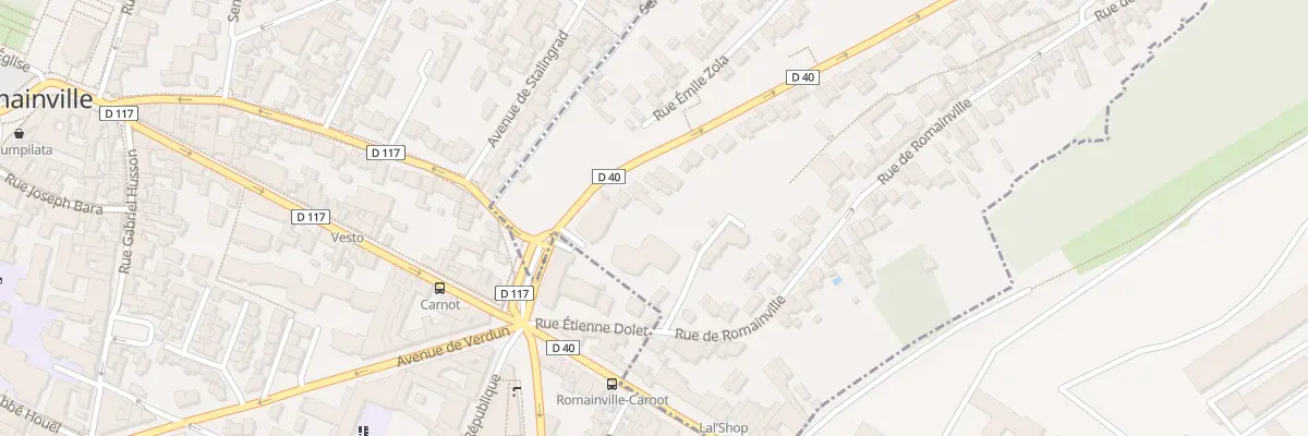 Plan du 167 Rue Anatole France à Noisy-le-Sec