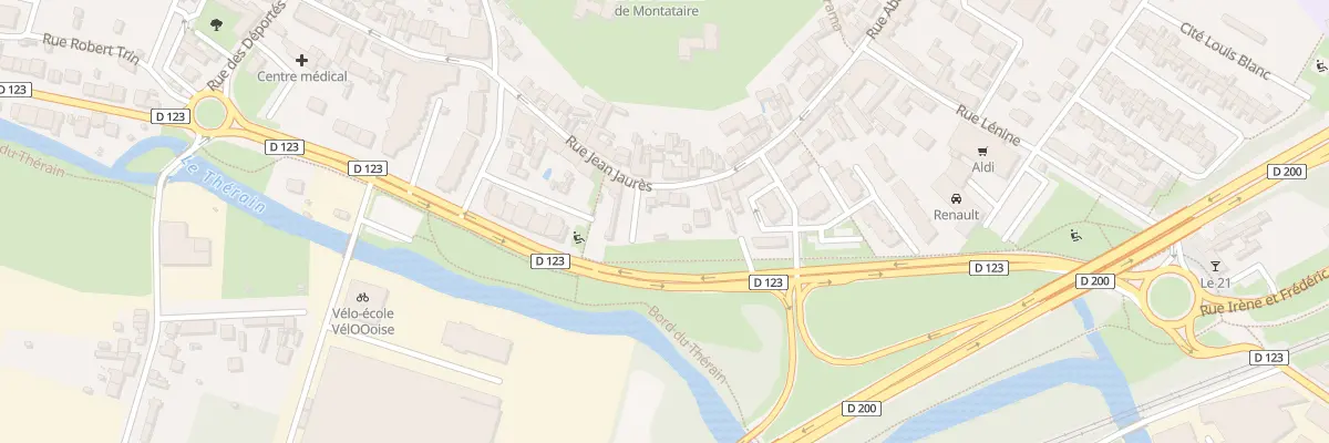 Plan du 154 Rue Jean Jaurès à Montataire