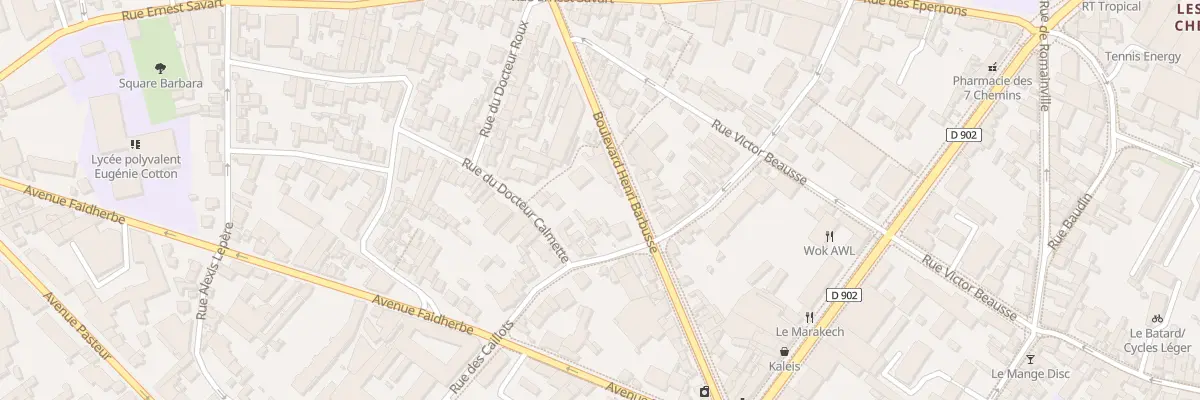 Plan du 51 Bd Henri Barbusse à Montreuil