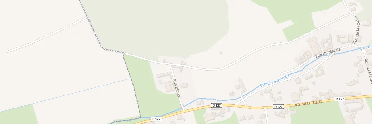 Plan du 3 Rue Blond à Humbercourt