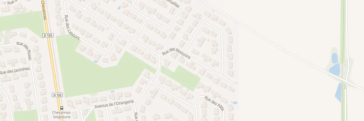 Plan du 4 Rue des Moissons à Mennecy