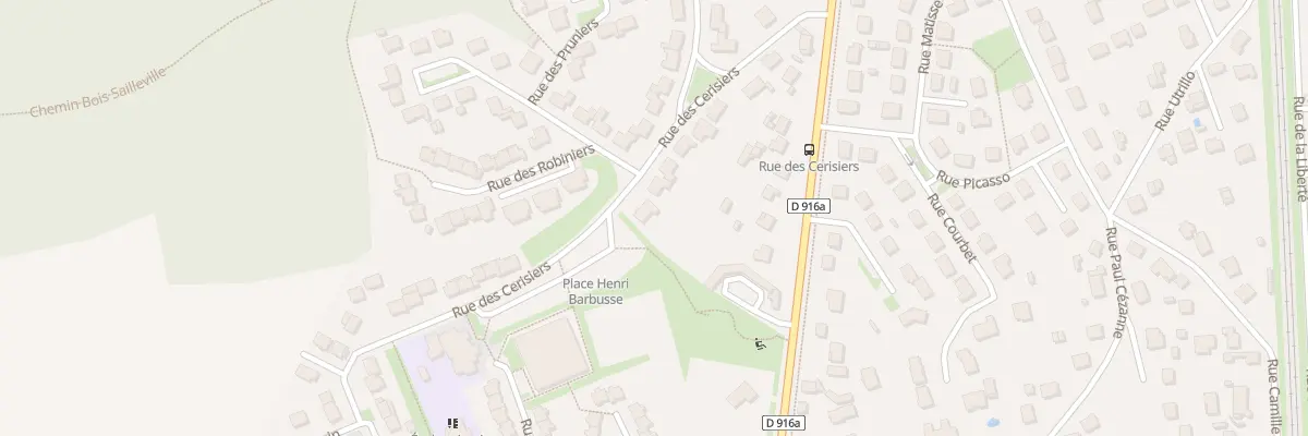 Plan du 207 Rue des Cerisiers à Laigneville