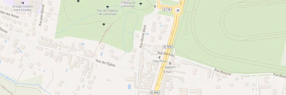 Plan du 24 Rue Michel Blere à Lamorlaye