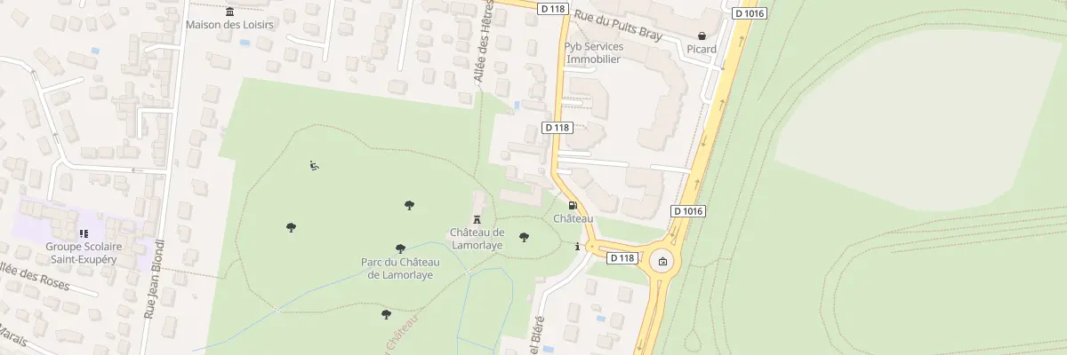 Plan du 15 Rue Michel Blere à Lamorlaye