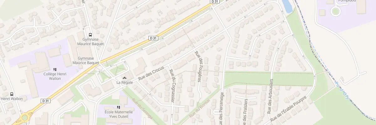 Plan du 20 Rue des Crocus à Vigneux-sur-Seine