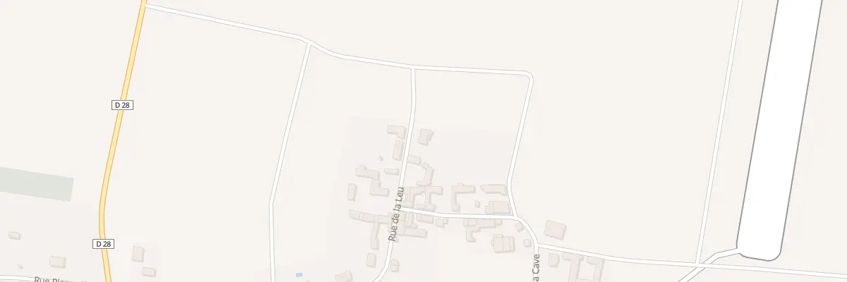 Plan du 16 Rue de la Leu à Égry