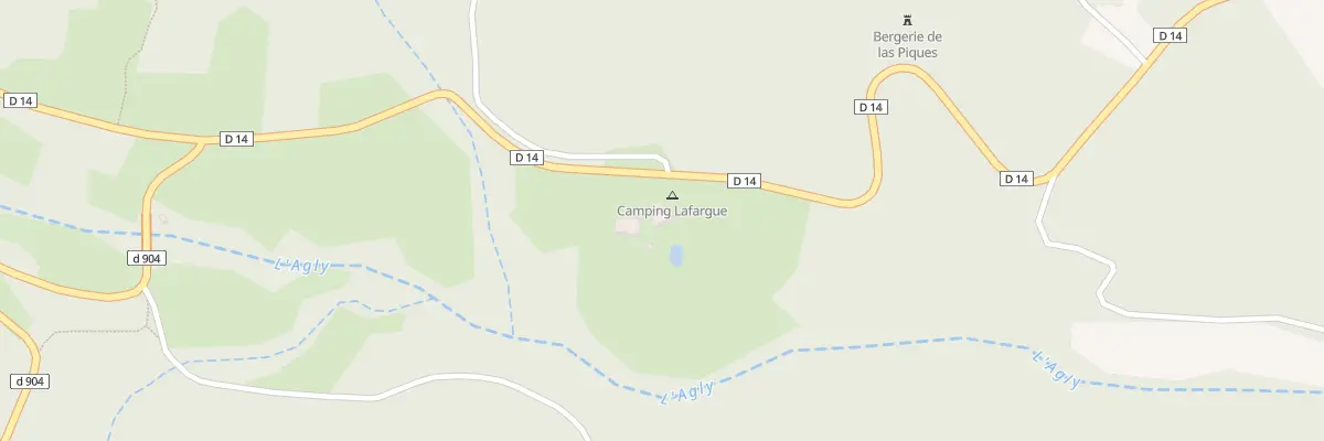 Plan du 5001 Lafargue à Camps-sur-l’Agly