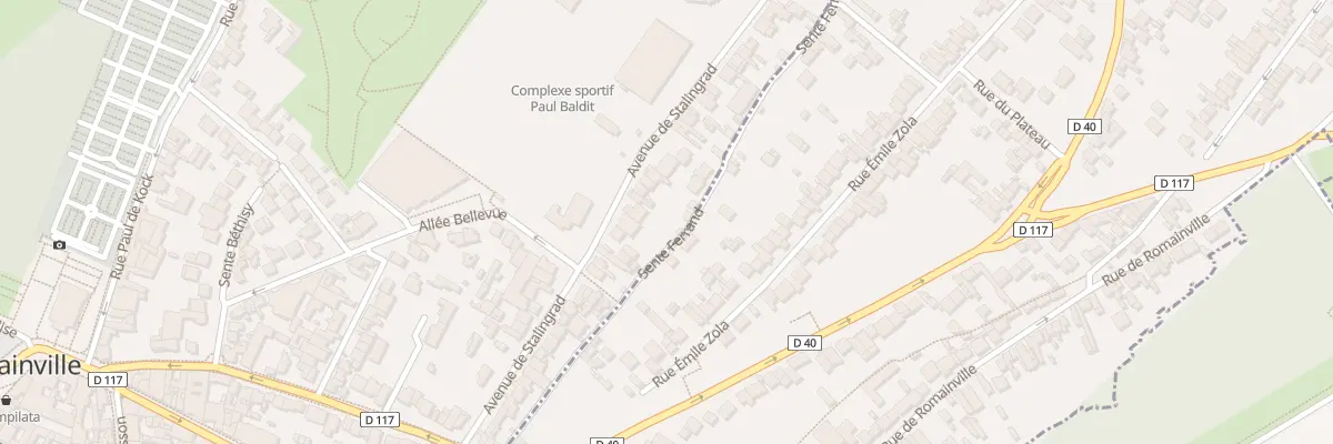 Plan du 48 Av Stalingrad à Romainville
