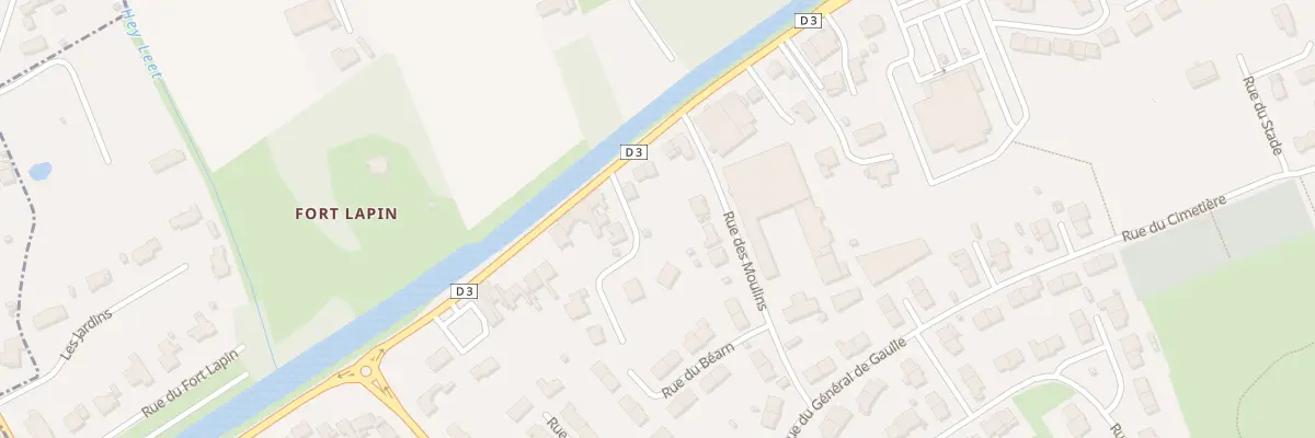 Plan du 21 Rte d’Hondschoote à Hoymille