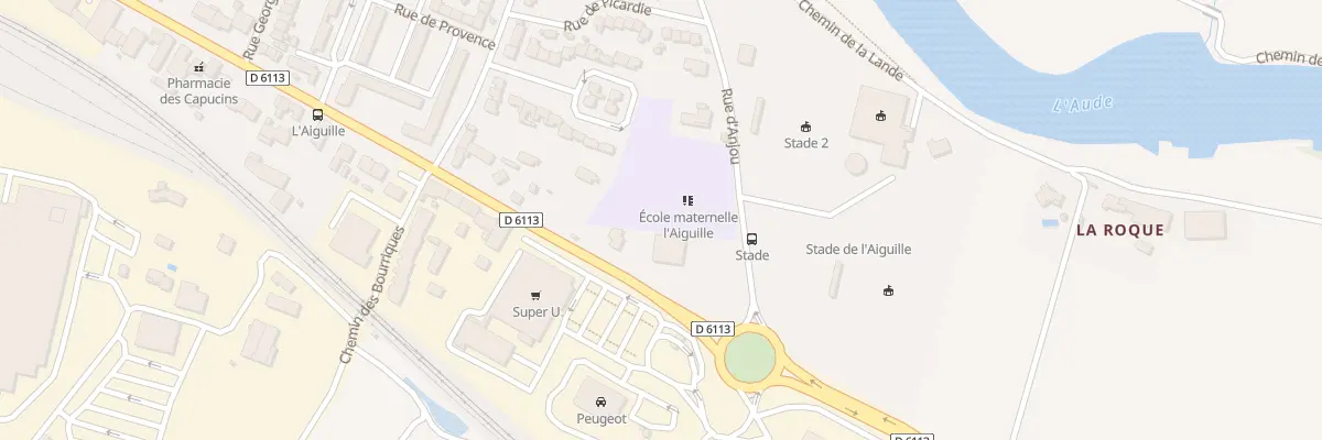 Plan du 4 Rue d’Anjou à Trèbes