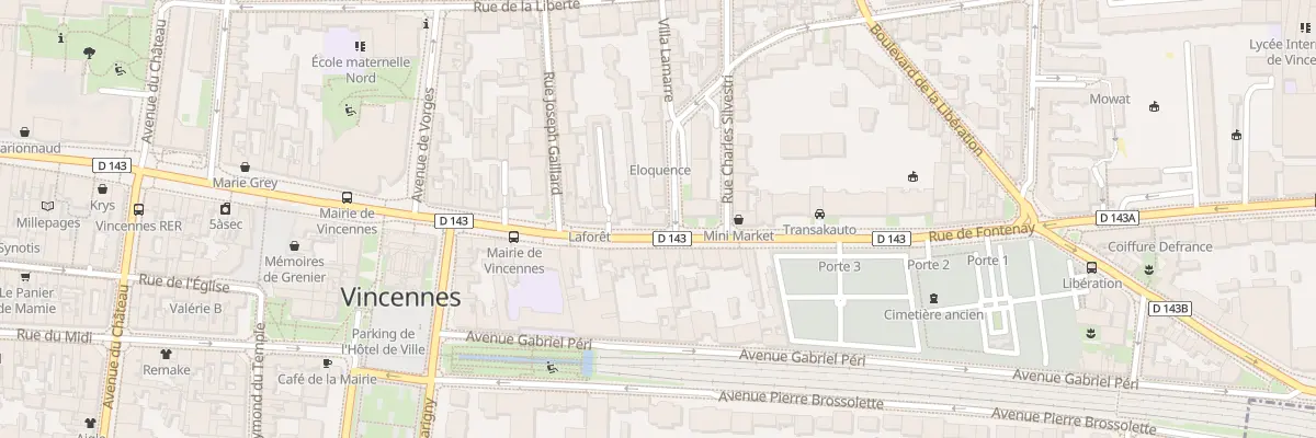 Plan du 56 Rue de Fontenay à Vincennes