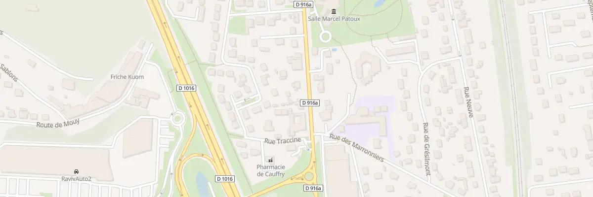 Plan du 22 Av Henri Besse à Cauffry