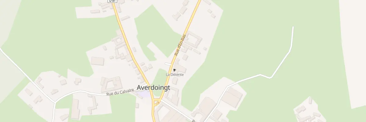 Plan du 6 Rue d’En Bas à Averdoingt