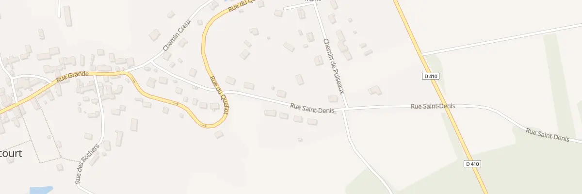 Plan du 3 Rue Saint Denis à Boulancourt