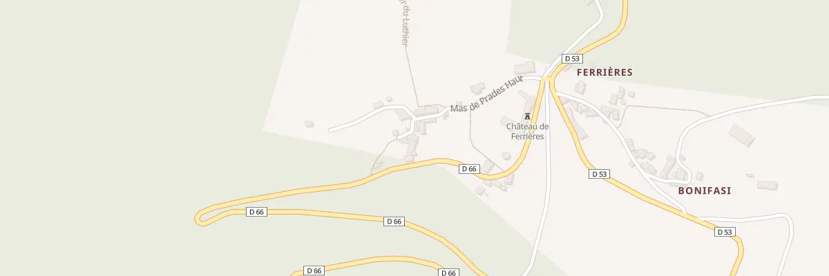 Plan du 5076 Ferrieres - Ferrieres à Fontrieu