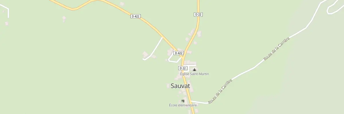 Plan du 5018 Le Bourg à Sauvat