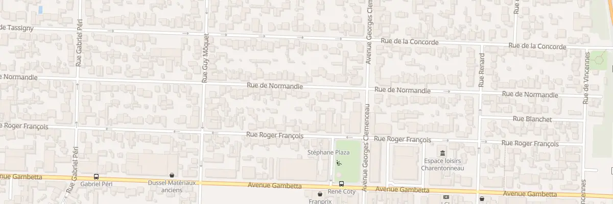 Plan du 106 Rue de Normandie à Maisons-Alfort
