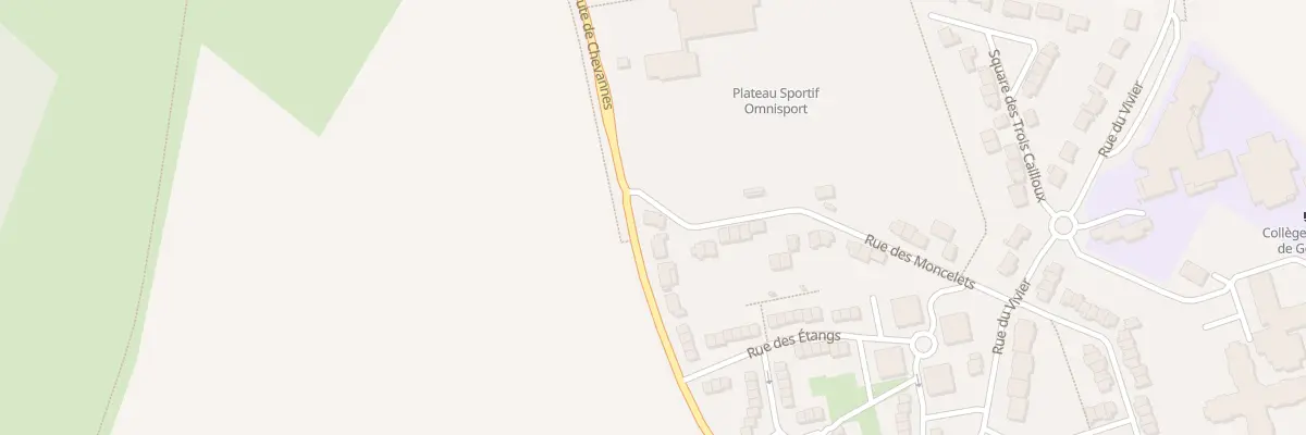Plan du 2 Rue des Montcelets à Champcueil