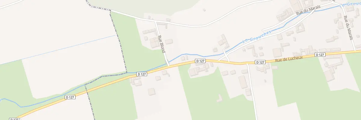 Plan du 37 Rue de Lucheux à Humbercourt