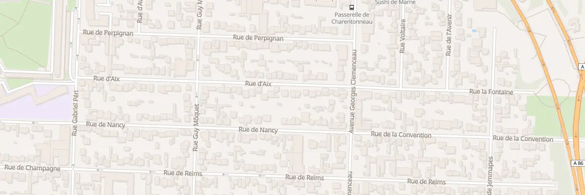 Plan du 44 Rue d’Aix à Maisons-Alfort