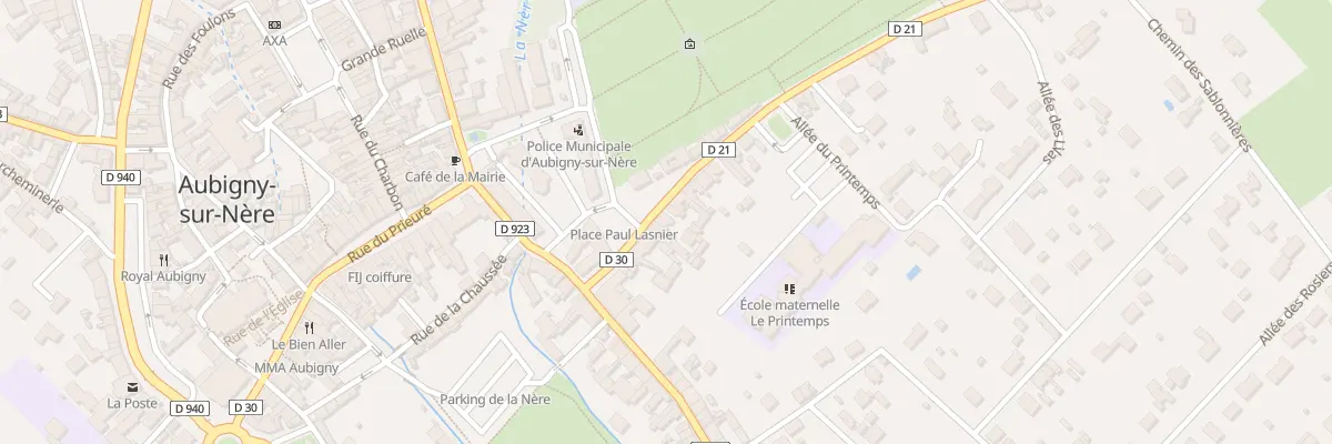 Plan du 10 Rue Paul Lasnier à Aubigny-sur-Nère