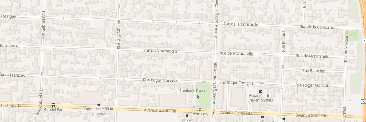 Plan du 108 Rue de Normandie à Maisons-Alfort