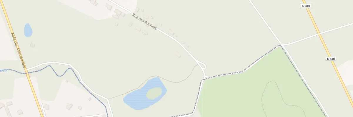 Plan du 70 Rue des Rochers à Boulancourt
