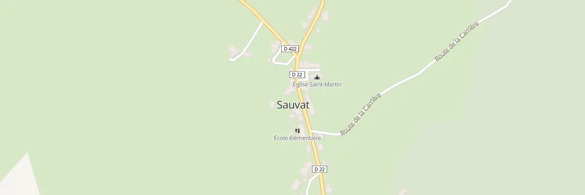 Plan du 5026 Le Bourg à Sauvat