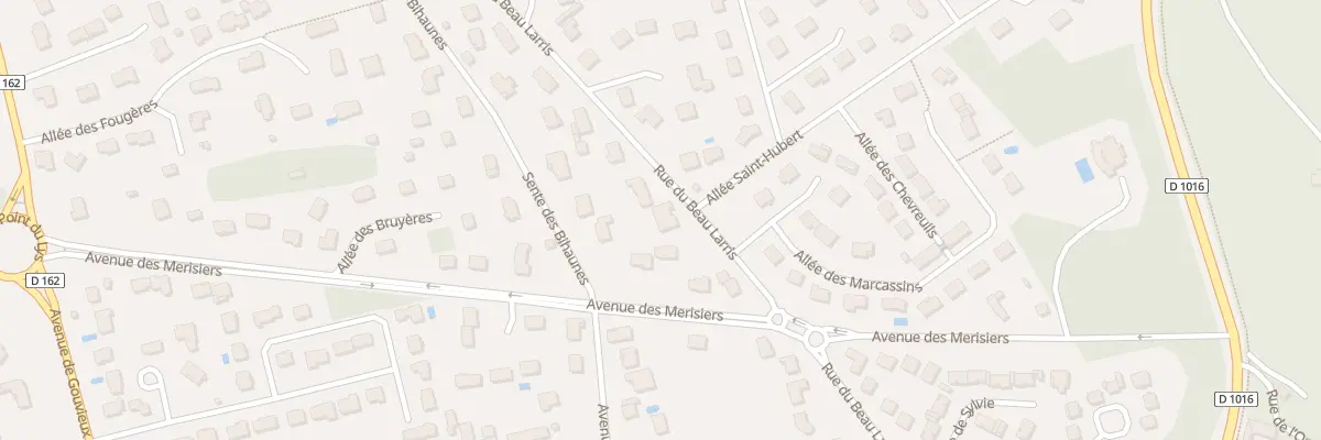 Plan du 33 Rue du Beau Larris à Lamorlaye