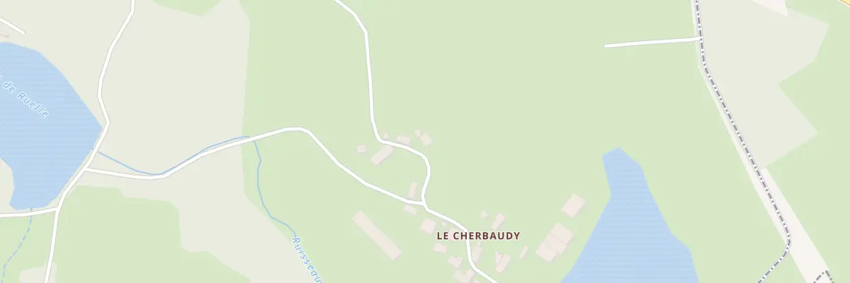 Plan du 5074 Le Cherbaudy à La Mazière-aux-Bons-Hommes