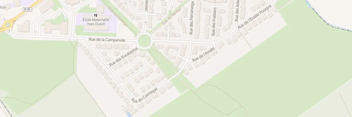 Plan du 27 Rue du Colchique à Vigneux-sur-Seine