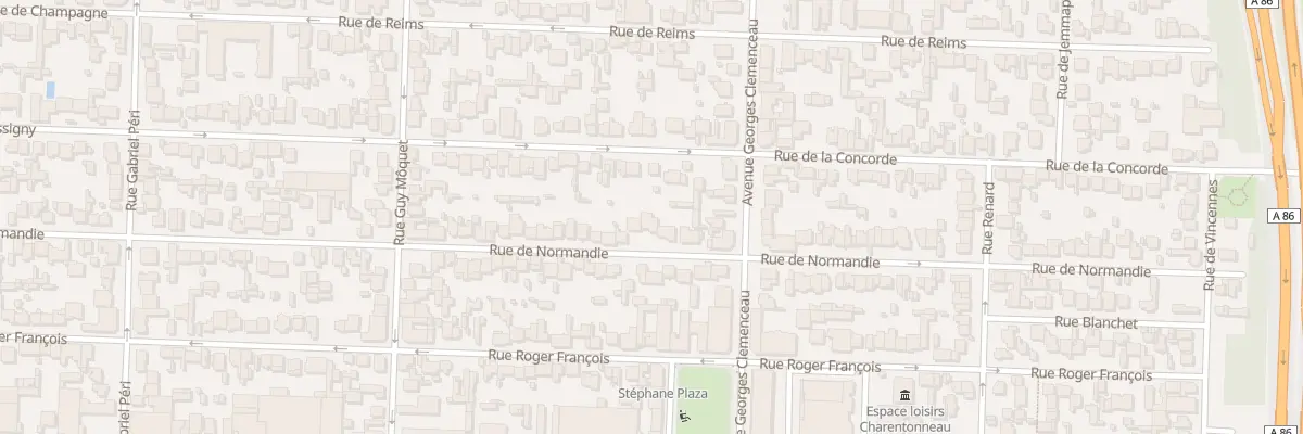 Plan du 119 Rue de Normandie à Maisons-Alfort
