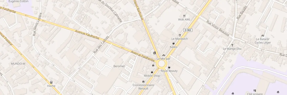 Plan du 8B Av Faidherbe à Montreuil