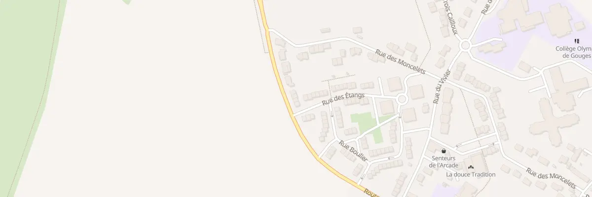 Plan du 27 Rue des Etangs à Champcueil