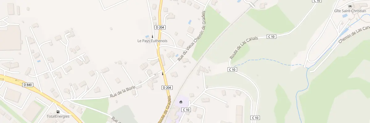 Plan du 5928 Nuces à Valady