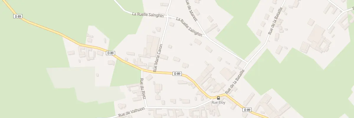 Plan du 160 Rue de Bours à Diéval