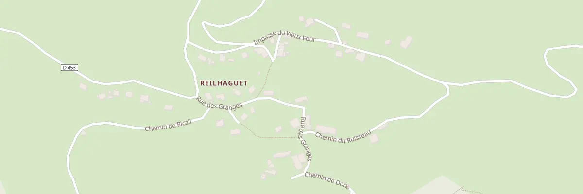 Plan du 9 Rue des Granges à Reilhac