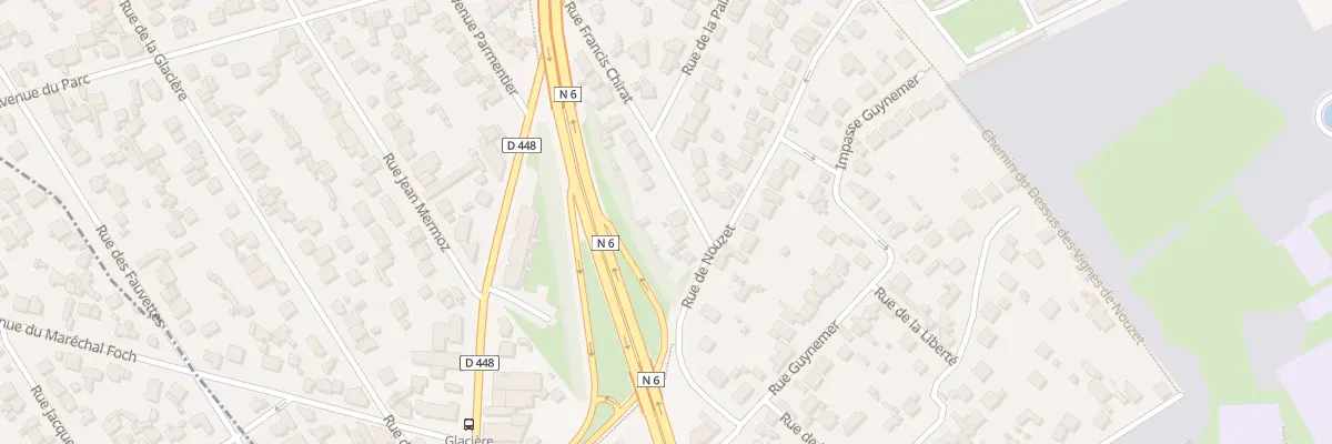 Plan du 28 Rue Francis Chirat à Montgeron