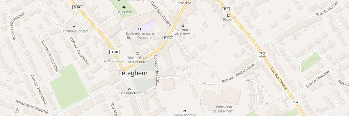 Plan du 10 Rue de la Mairie à Téteghem-Coudekerque-Village