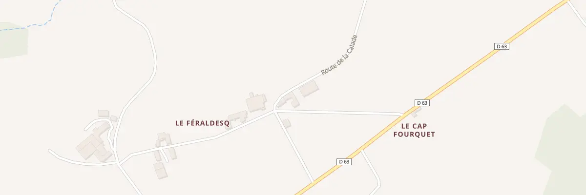 Plan du 5042 Le Feraldesq à Meljac
