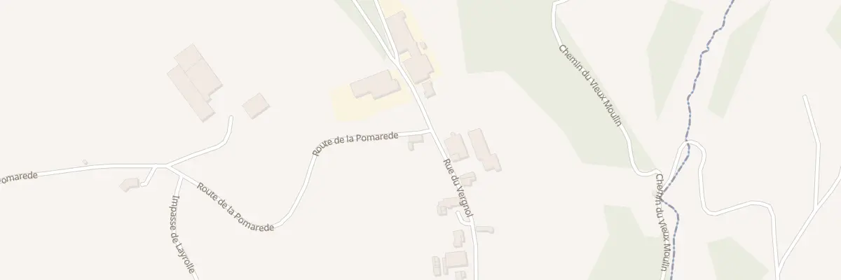 Plan du 108 Rue du Vergnol à Baraqueville