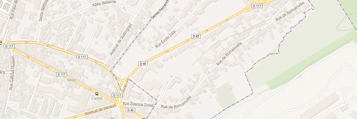 Plan du 151 Rue Anatole France à Noisy-le-Sec
