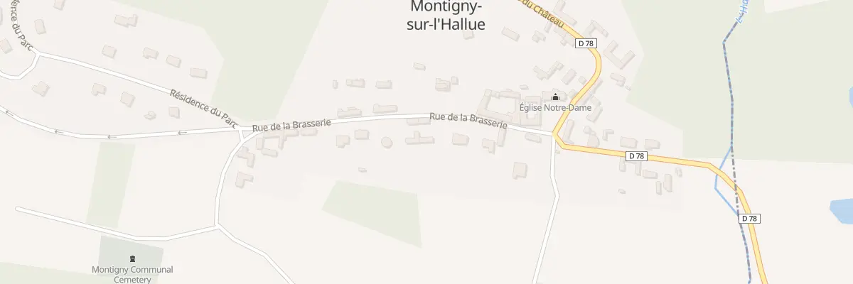 Plan du 5010 Le Village à Montigny-sur-l’Hallue