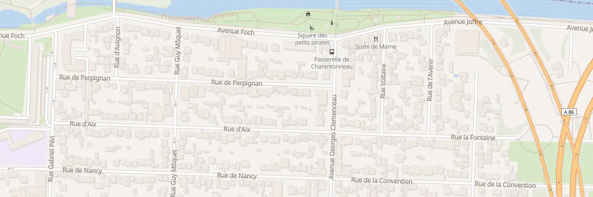 Plan du 62B Rue de Perpignan à Maisons-Alfort