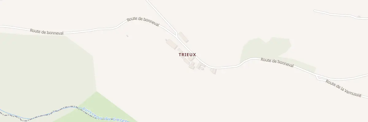 Plan du 5020 Trieux à Saint-André