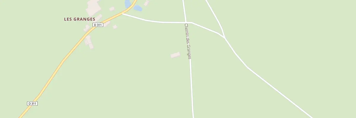 Plan du 5095 Les Granges à Courçais